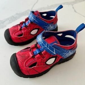 Spider-Man Light Up Shoes Toddler Boy Size 12